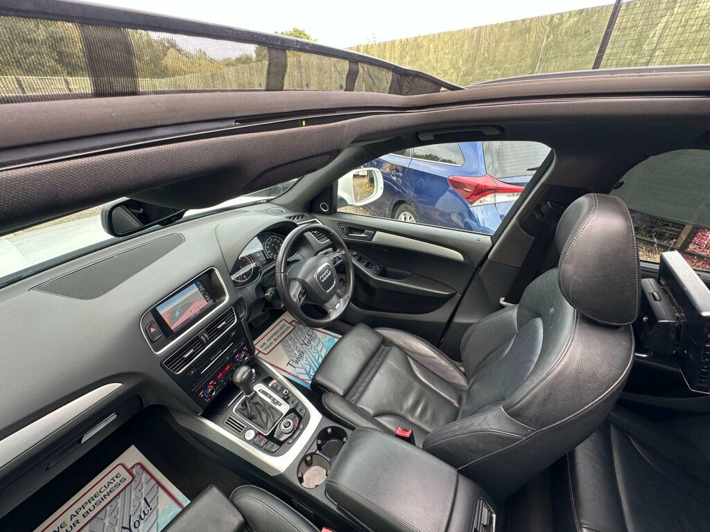 Audi Q5 2.0 Tfsi S Line S Tronic Quattro Euro 5 White #2