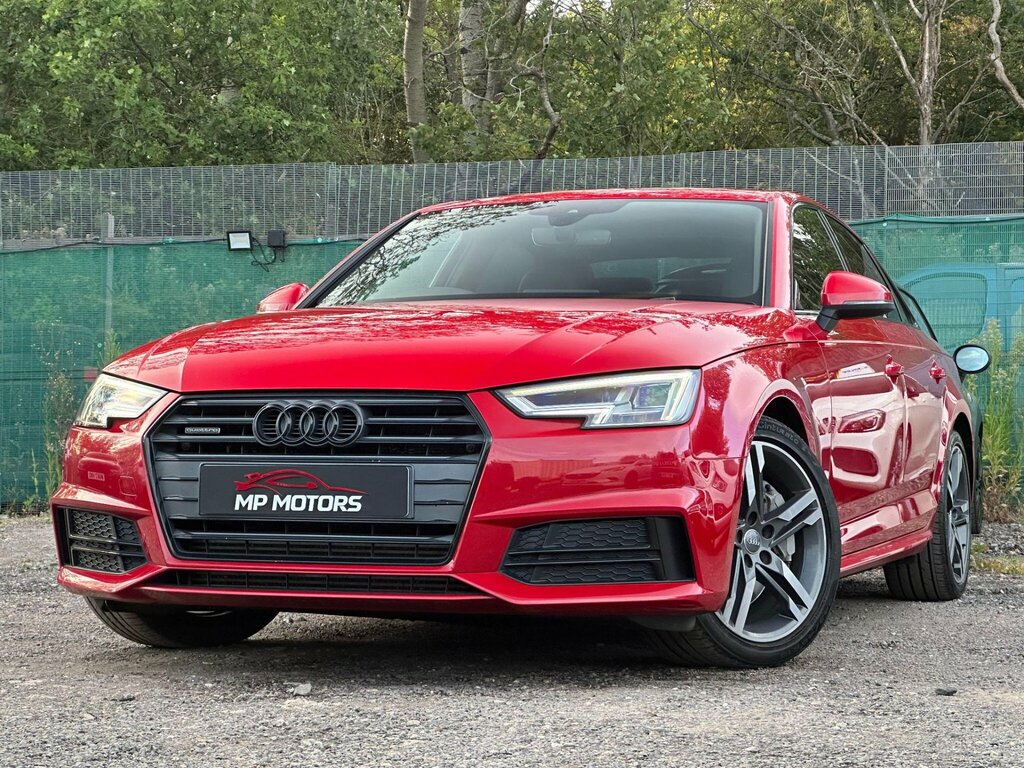 Audi A4 3.0 Tdi V6 S Line Tiptronic Quattro Euro 6 Ss 4 Red #6