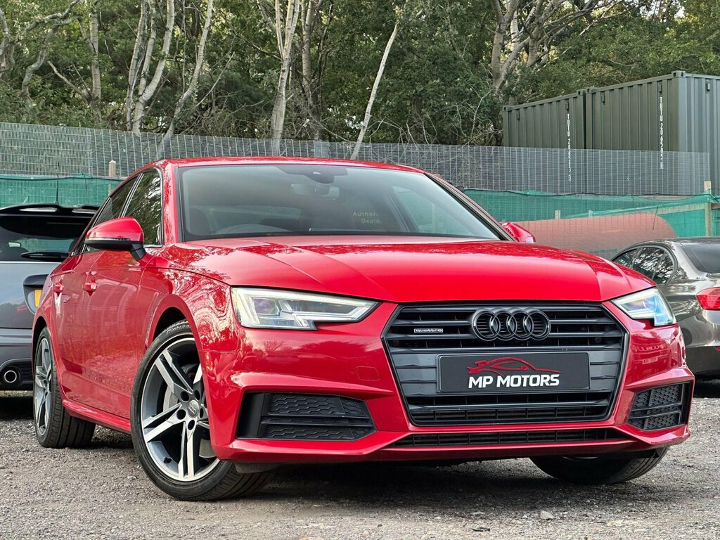 Audi A4 3.0 Tdi V6 S Line Tiptronic Quattro Euro 6 Ss 4 Red