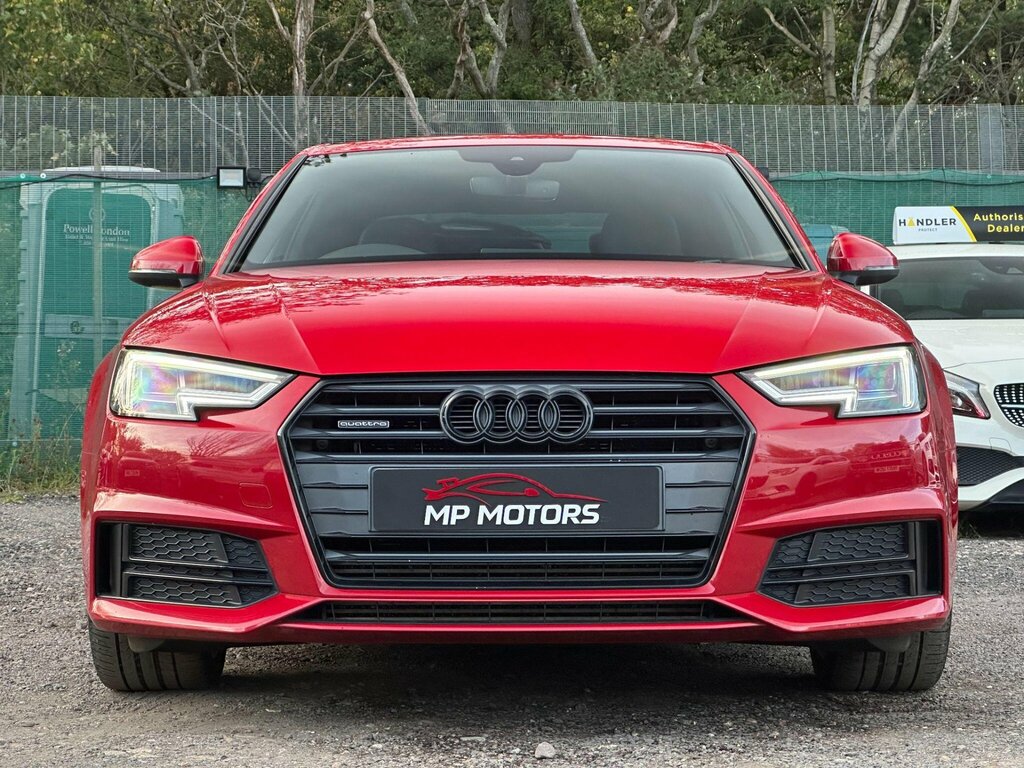 Audi A4 3.0 Tdi V6 S Line Tiptronic Quattro Euro 6 Ss 4 Red #5