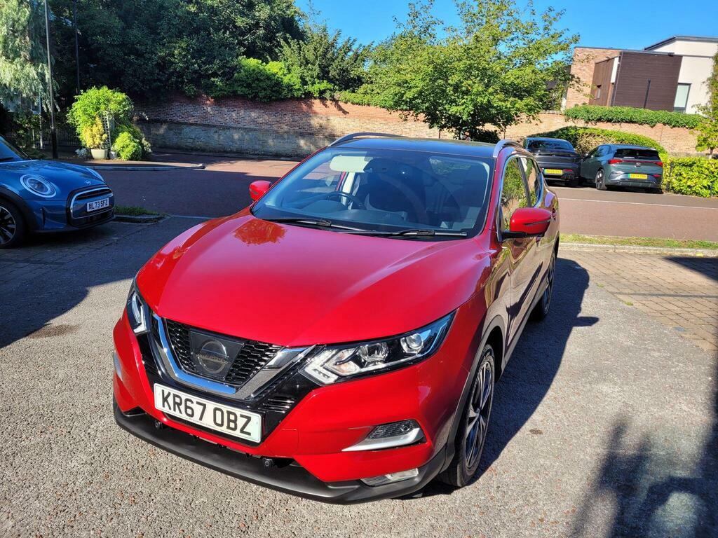 Nissan Qashqai 1.6 Dci N-connecta Euro 6 S S KR67OBZ Red #5