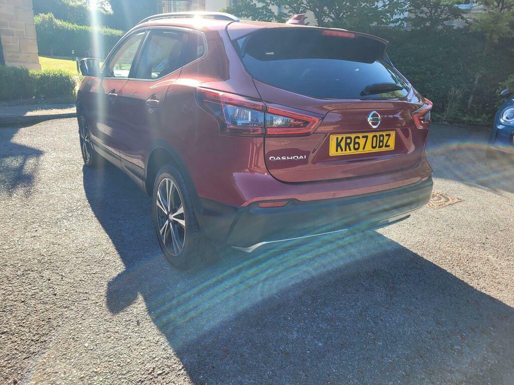 Nissan Qashqai 1.6 Dci N-connecta Euro 6 S S KR67OBZ Red #6