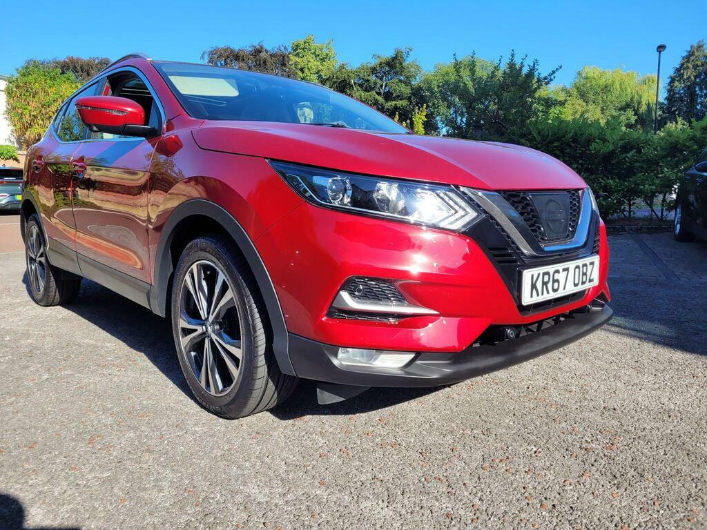 Nissan Qashqai 1.6 Dci N-connecta Euro 6 S S KR67OBZ Red #3
