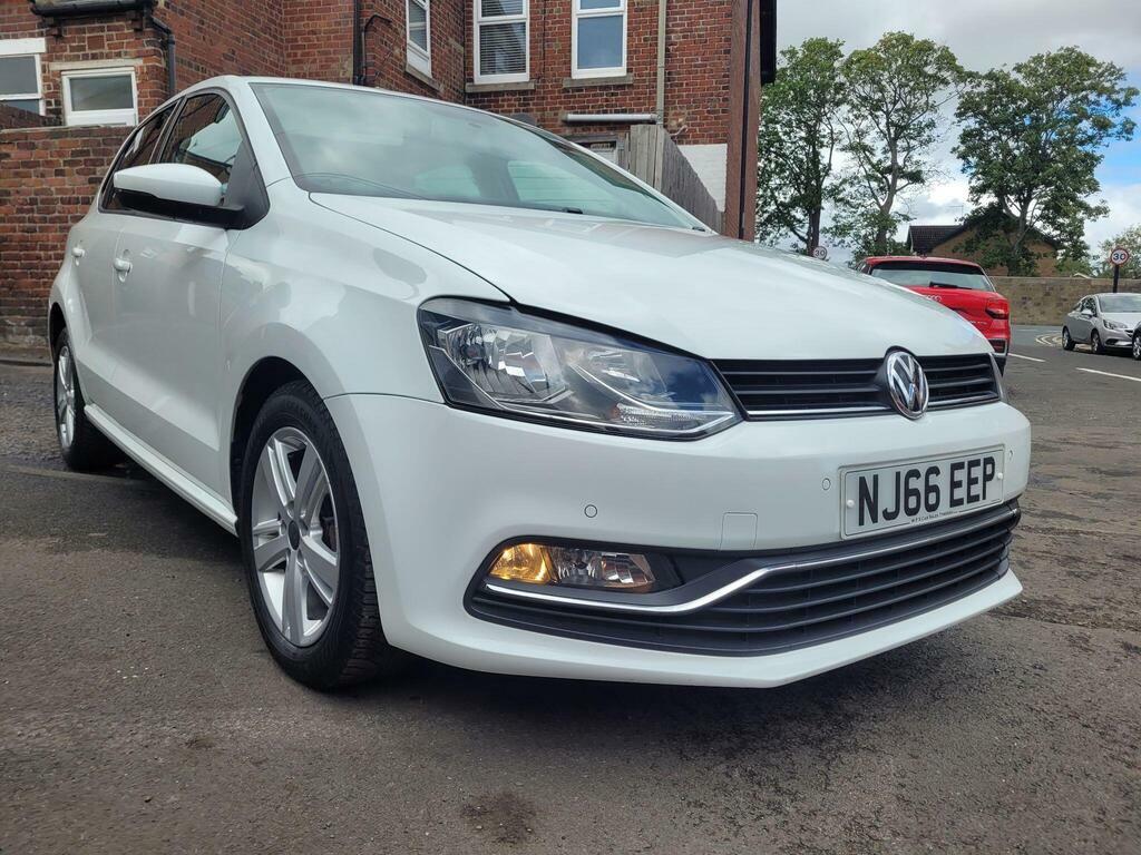 Volkswagen Polo 1.2 Tsi Bluemotion Tech Match Euro 6 S S White