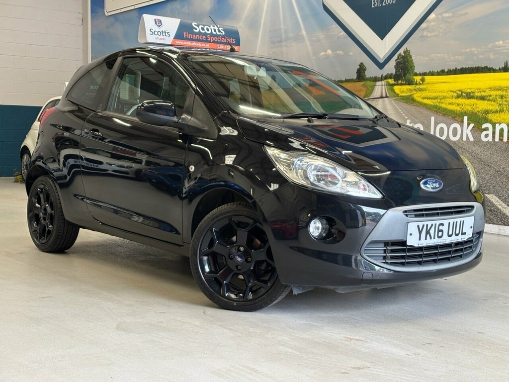 Ford KA 1.2L Zetec Black Edition Black