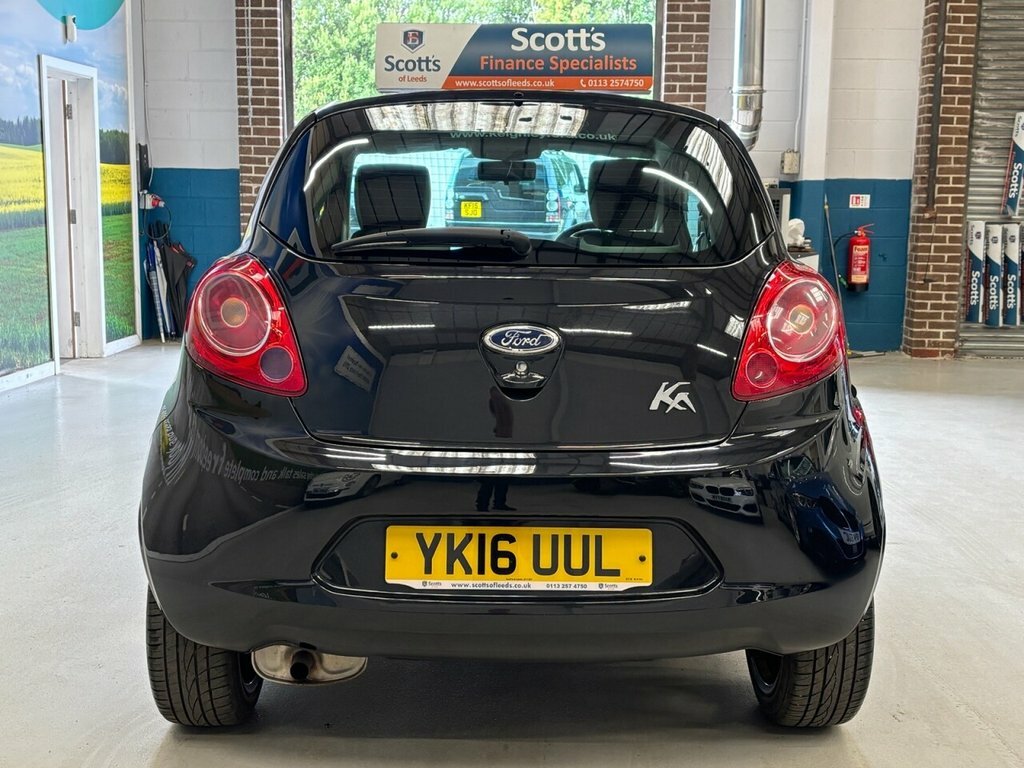 Ford KA 1.2L Zetec Black Edition YK16UUL Black #6
