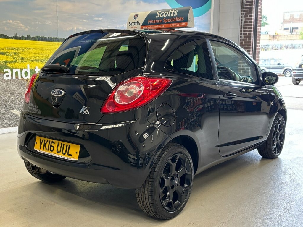 Ford KA 1.2L Zetec Black Edition YK16UUL Black #5