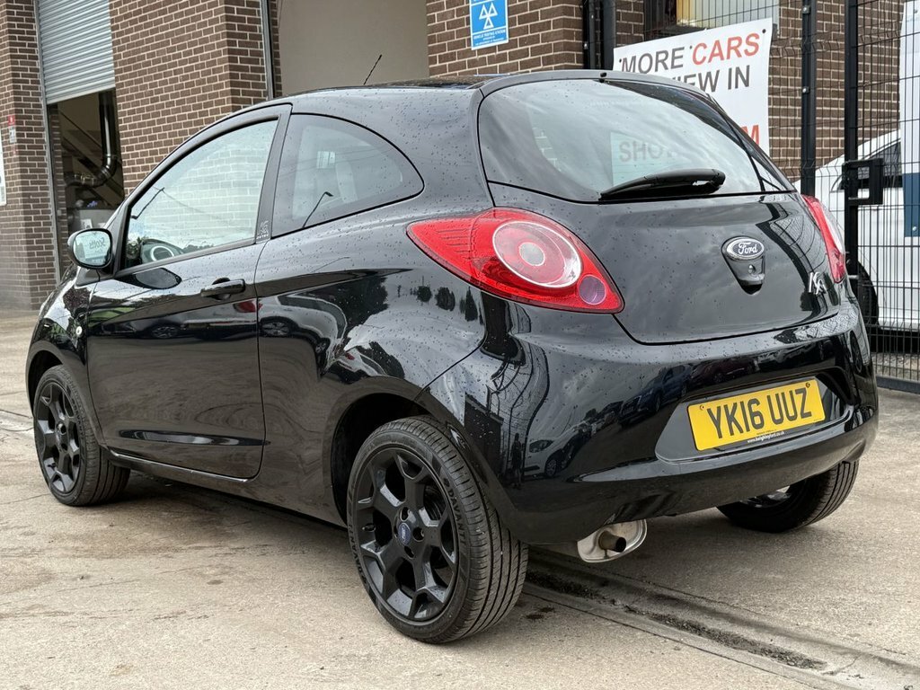 Ford KA 1.2L Zetec Black Edition Black #4