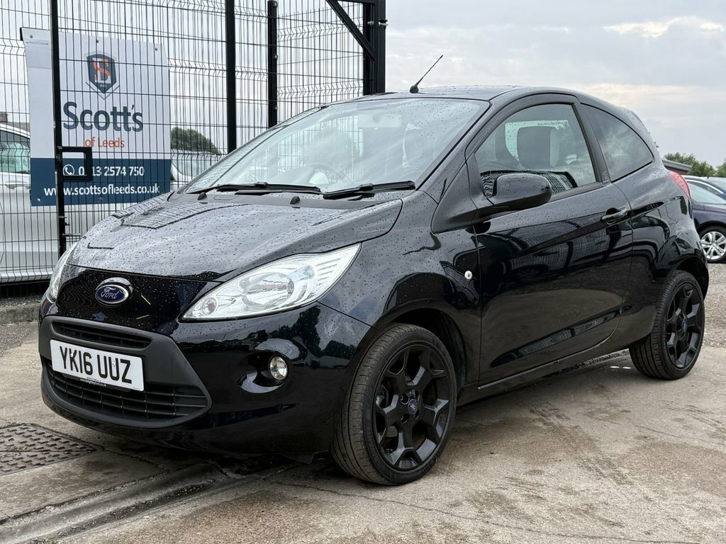 Ford KA 1.2L Zetec Black Edition Black #3