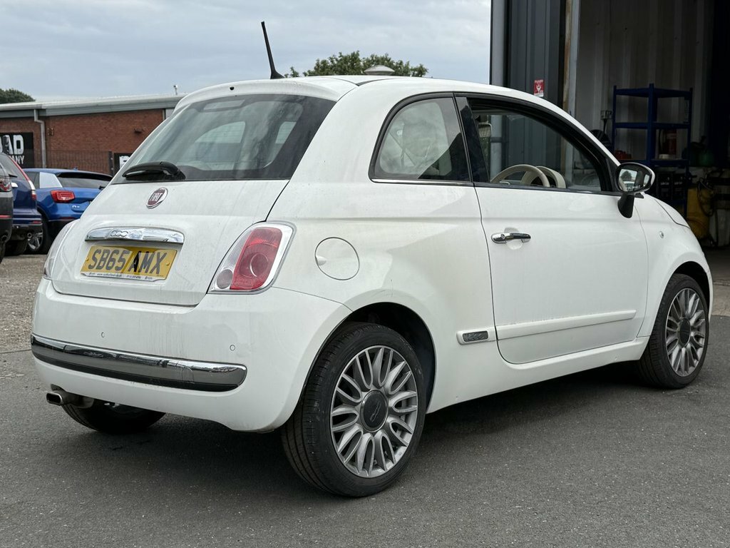 Fiat 500 1.2L Lounge White #6