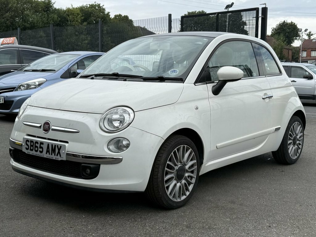 Fiat 500 1.2L Lounge White #3
