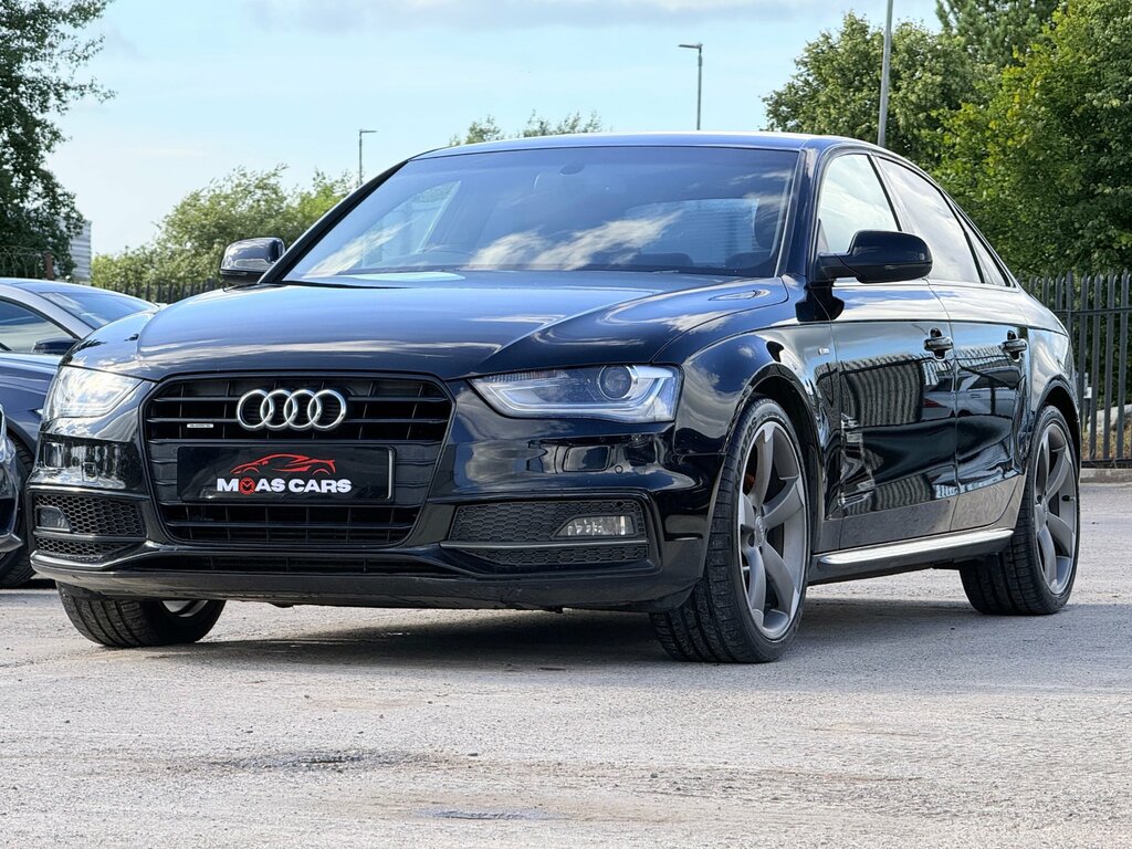 Audi A4 2.0 Tdi Black Edition Saloon S Tronic Q Black #6