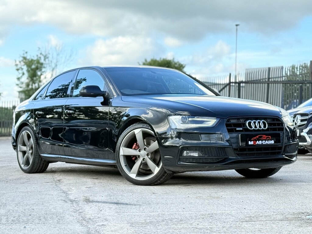 Audi A4 2.0 Tdi Black Edition Saloon S Tronic Q Black