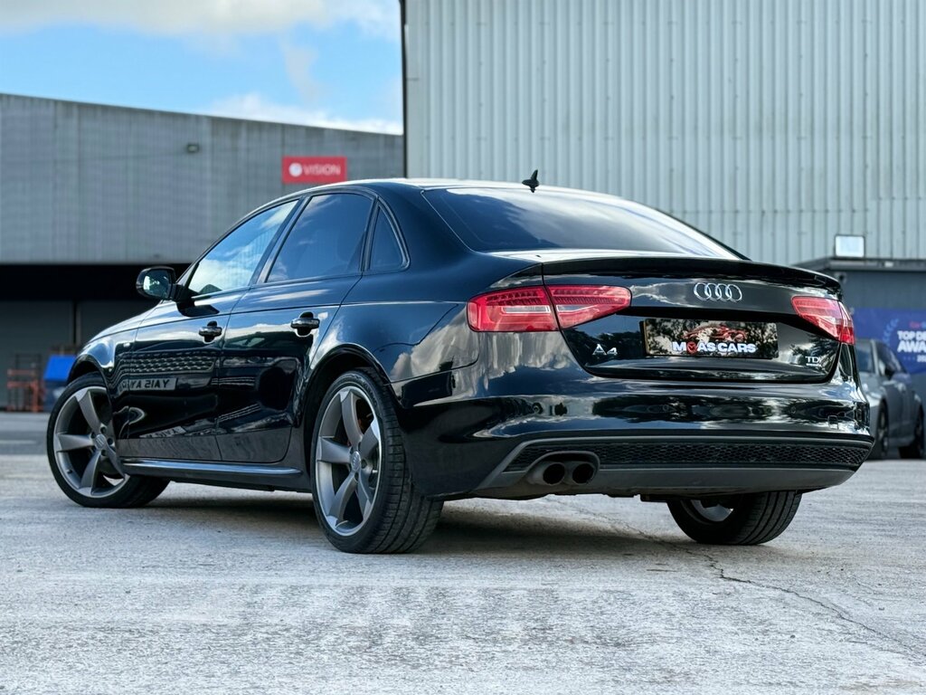 Audi A4 2.0 Tdi Black Edition Saloon S Tronic Q Black #2