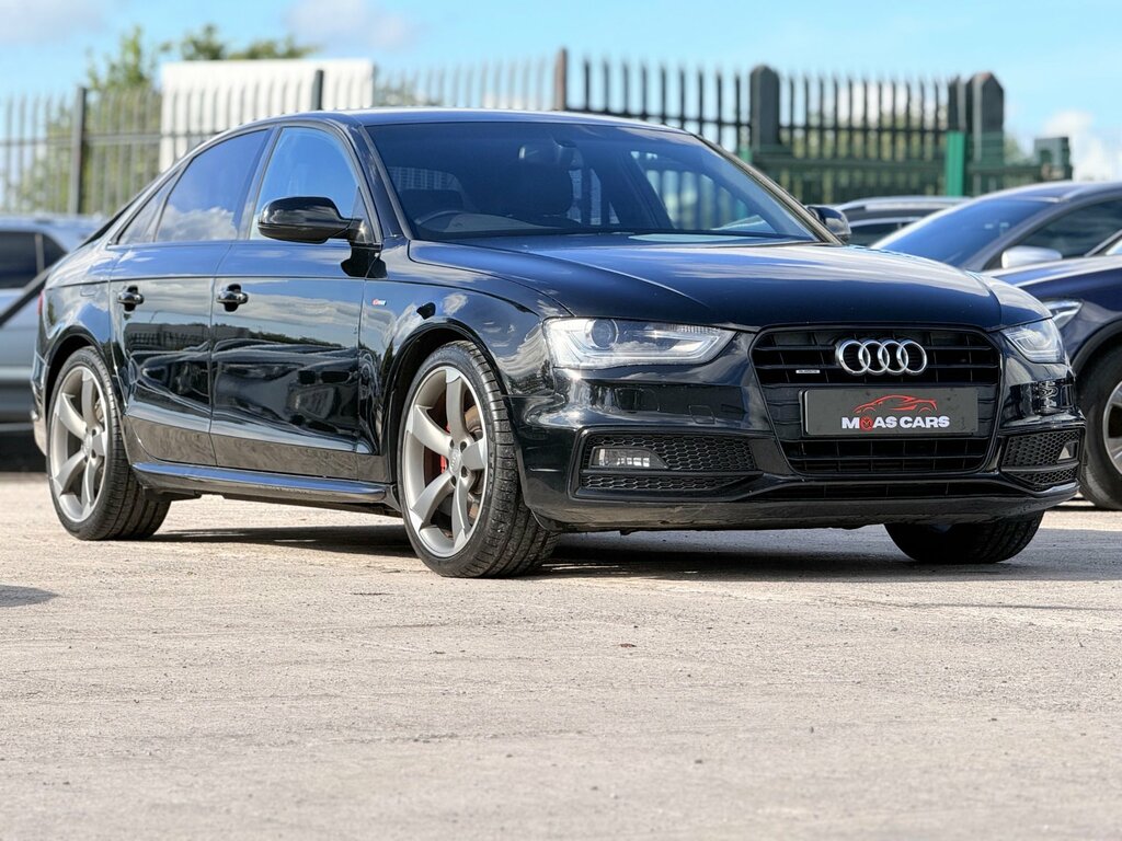 Audi A4 2.0 Tdi Black Edition Saloon S Tronic Q Black #4