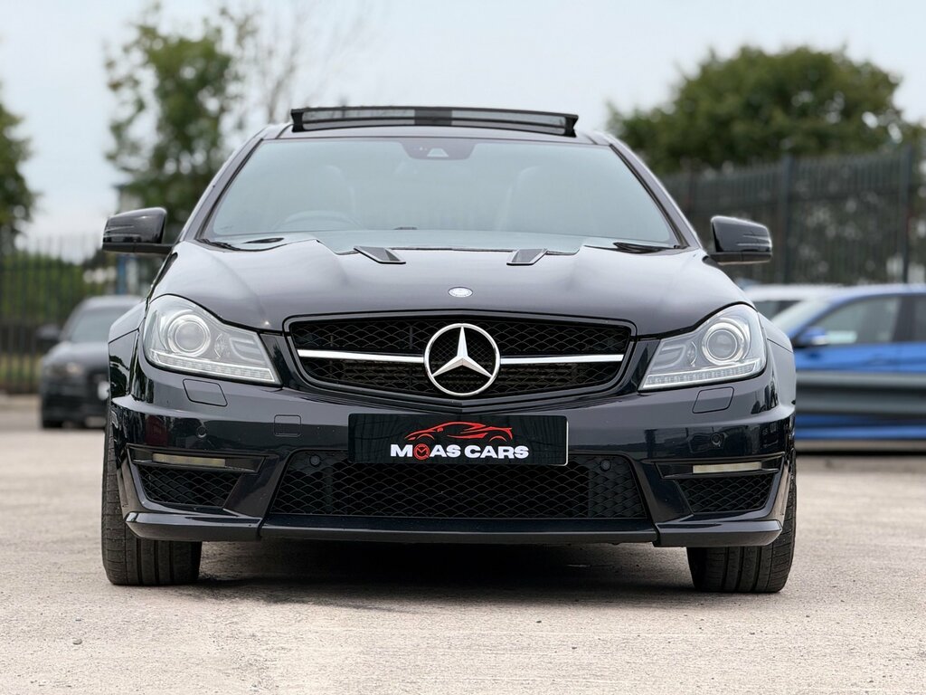 Mercedes-Benz C Class 6.3 C63 V8 Amg Edition 125 Coupe Spds M Black #6
