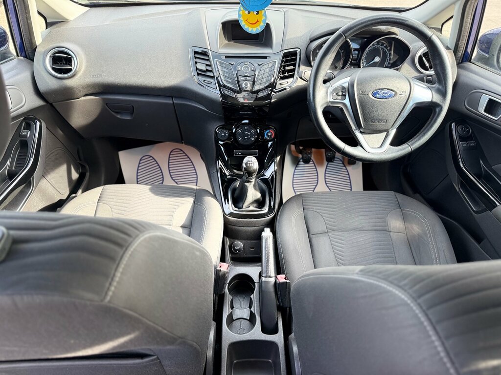 Ford Fiesta 1.0 Zetec Hatchback Euro 6 Ss Blue #3