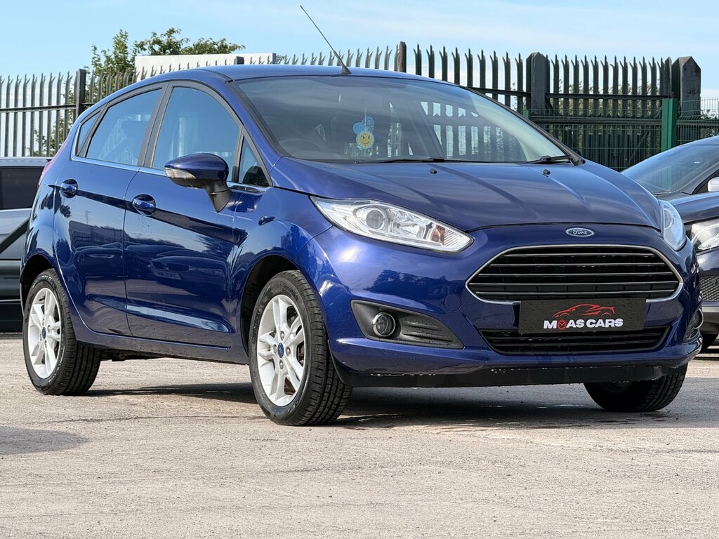 Ford Fiesta 1.0 Zetec Hatchback Euro 6 Ss Blue #5