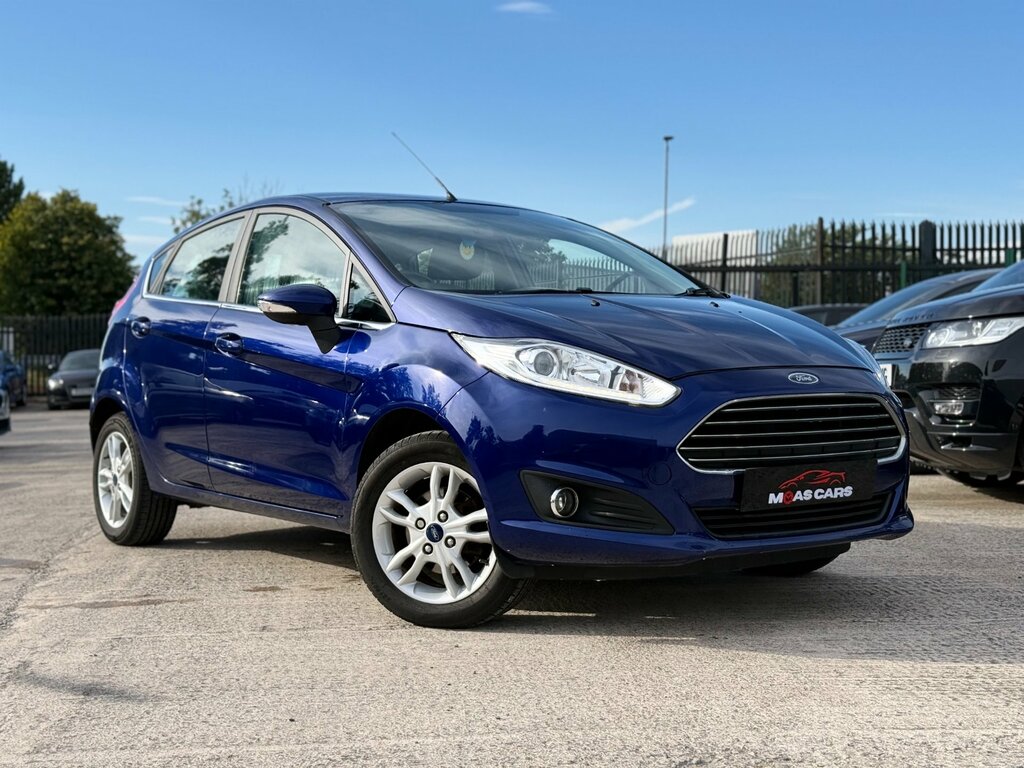 Ford Fiesta 1.0 Zetec Hatchback Euro 6 Ss Blue