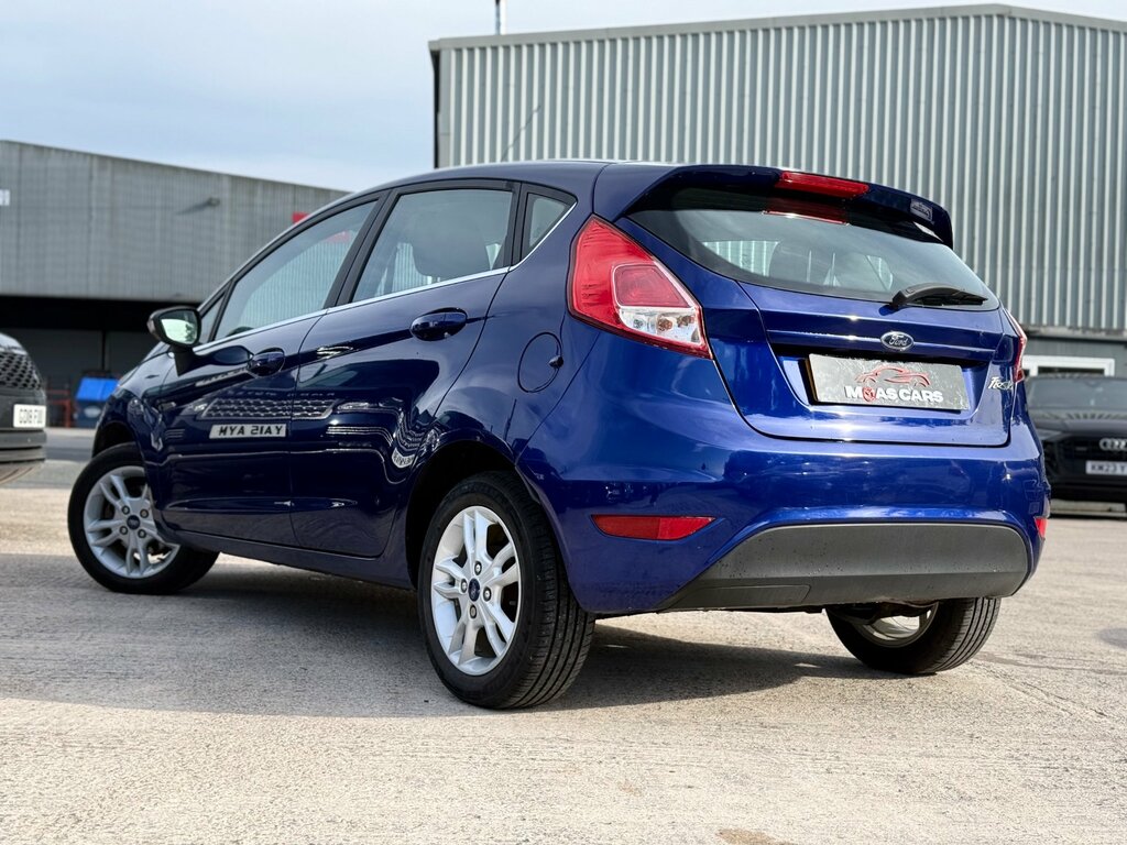 Ford Fiesta 1.0 Zetec Hatchback Euro 6 Ss Blue #2