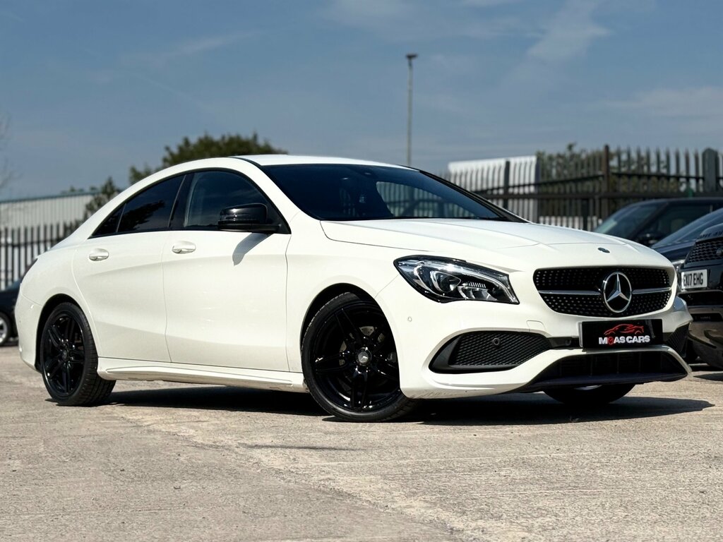 Mercedes-Benz CLA Class 2.1 Cla200d Amg Line Coupe Euro White