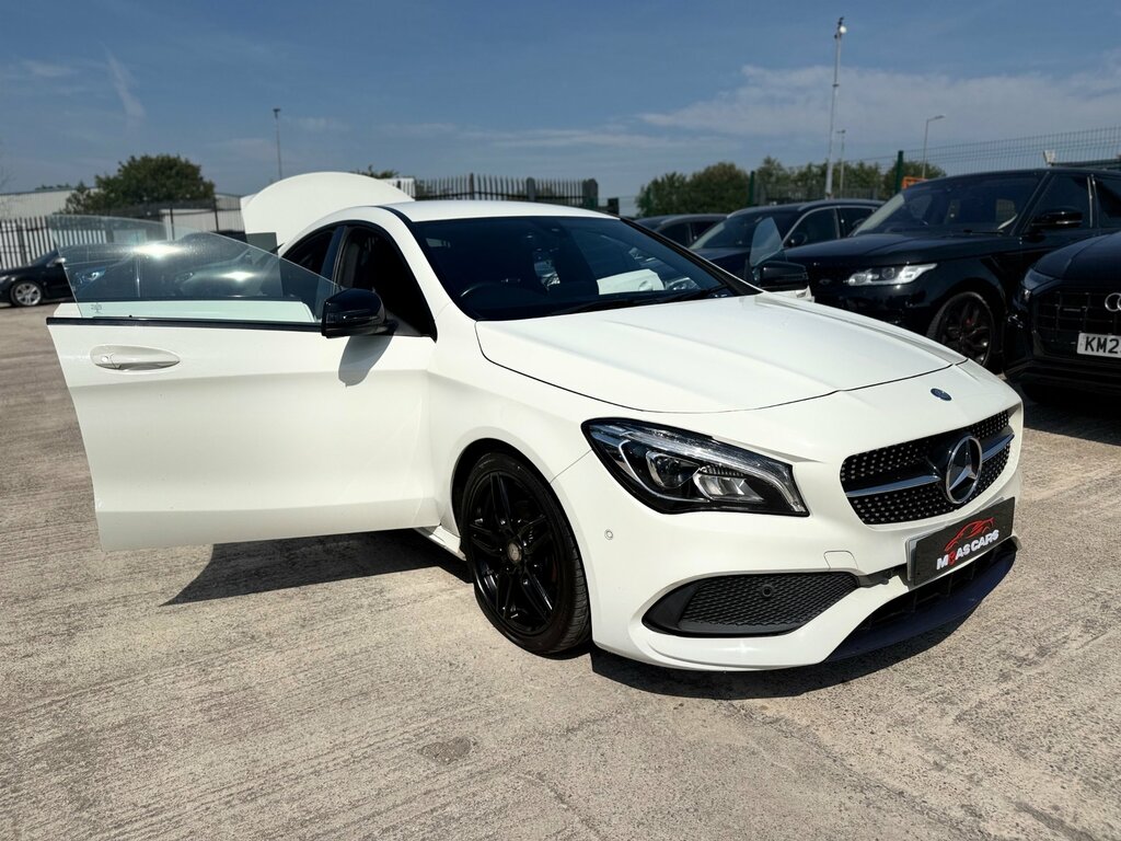 Mercedes-Benz CLA Class Saloon 2.1 Cla220d Amg Sport Coupe 7G-dct Euro 6 White #13