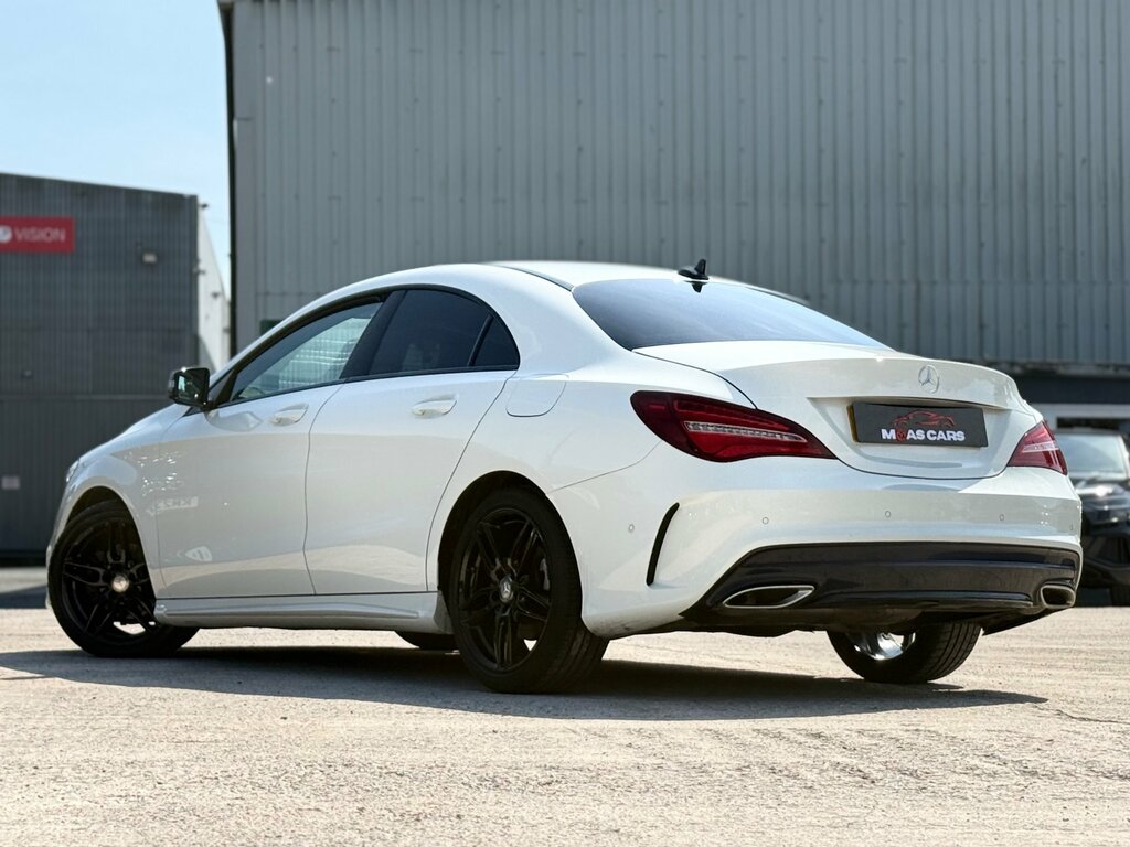 Mercedes-Benz CLA Class 2.1 Cla200d Amg Line Coupe Euro White #2