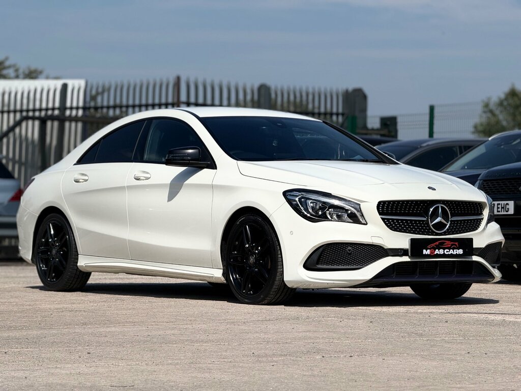 Mercedes-Benz CLA Class 2.1 Cla200d Amg Line Coupe Euro White #5