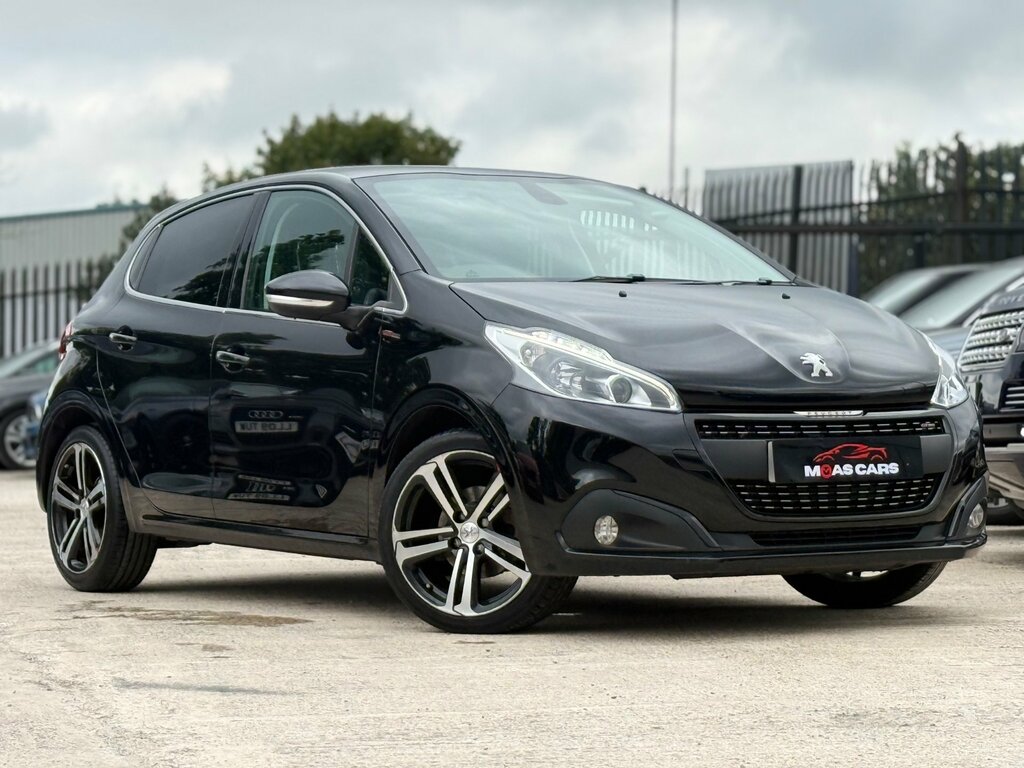 Peugeot 208 1.2 Puretech Gpf Gt Line Hatchback Manu Black