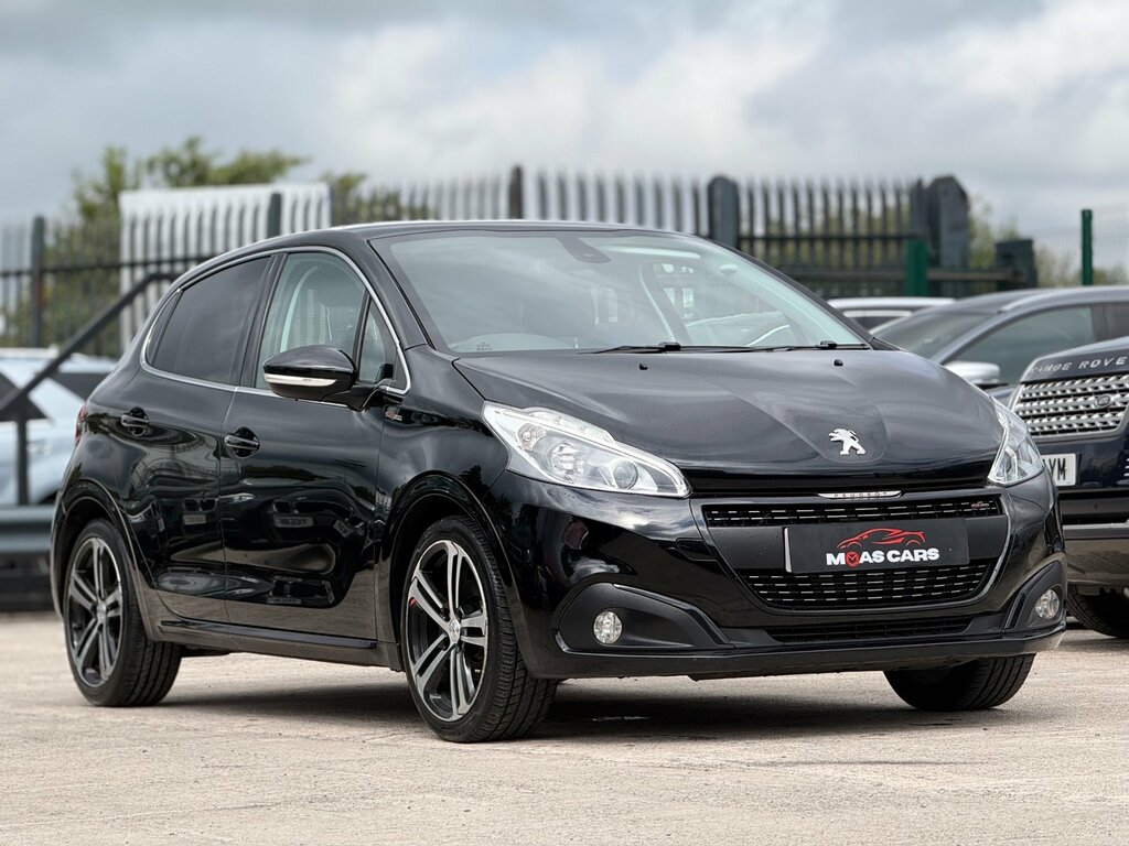 Peugeot 208 1.2 Puretech Gpf Gt Line Hatchback Manu Black #4