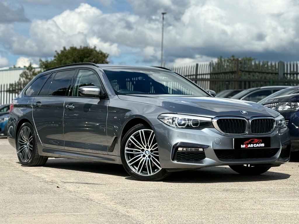 BMW 5 Series 2.0 520D M Sport Touring Euro 6 S Blue