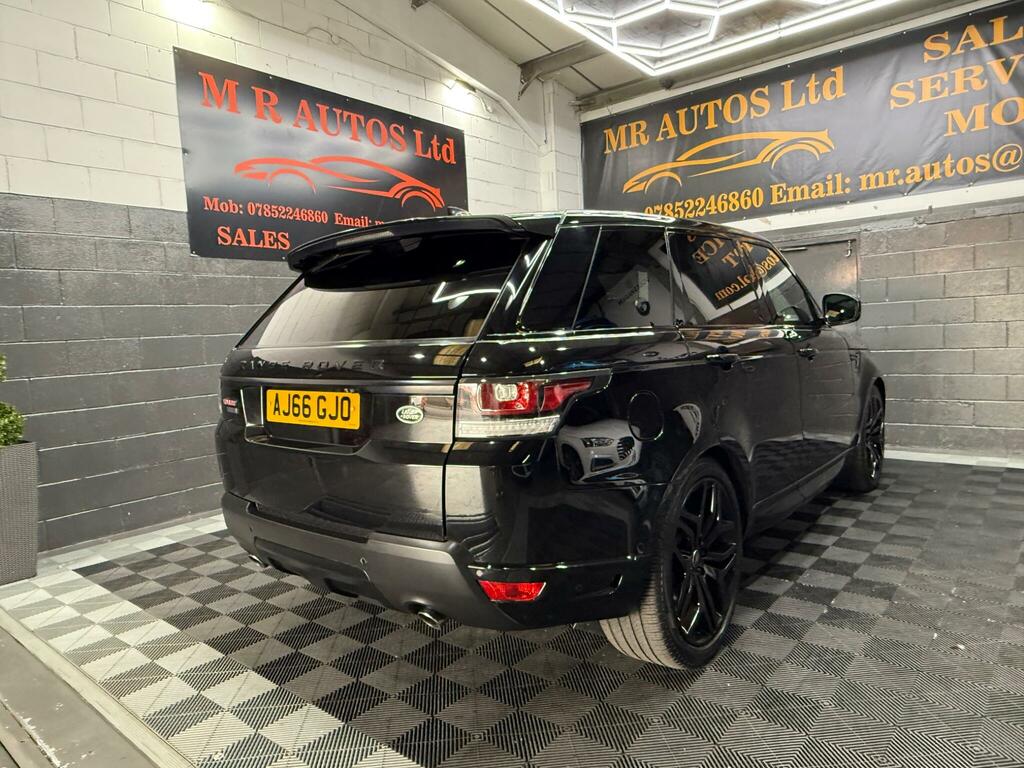 Land Rover Range Rover Sport Autobiography Dynamic AJ66GJO Black #5