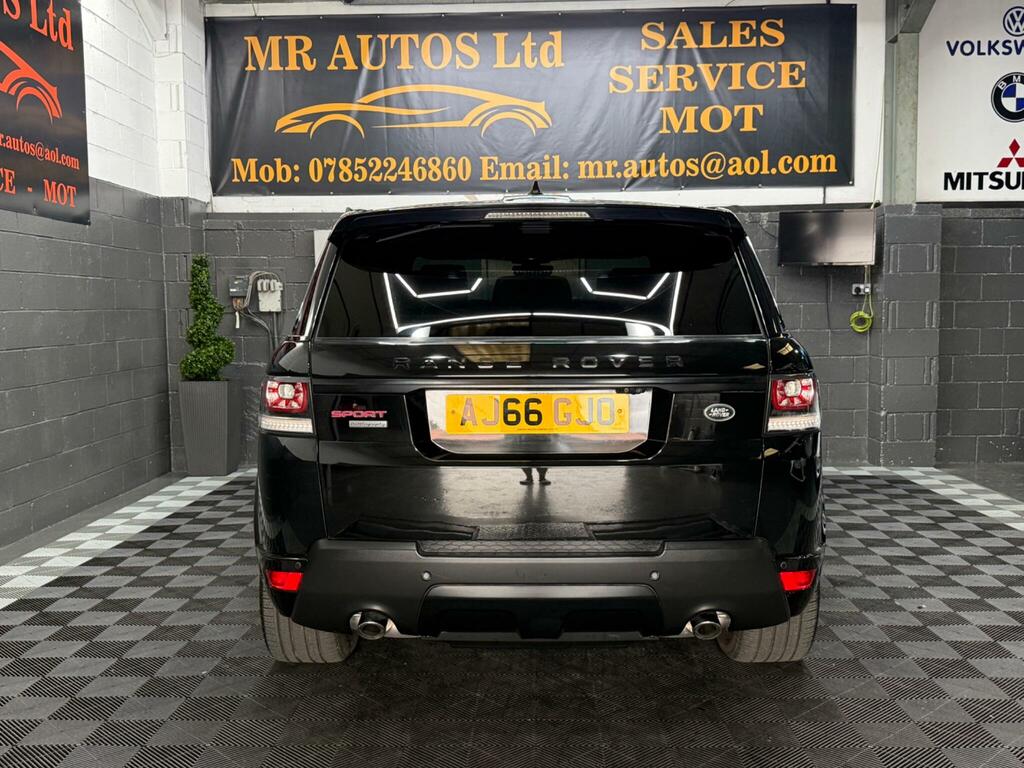 Land Rover Range Rover Sport Autobiography Dynamic AJ66GJO Black #3
