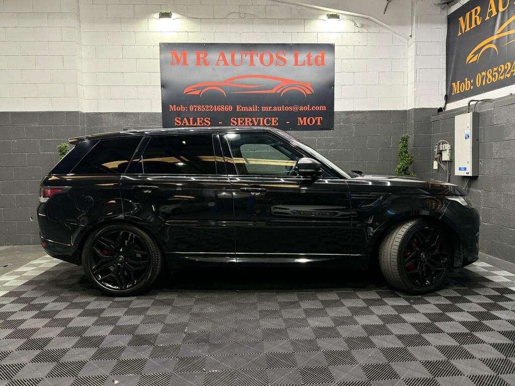 Land Rover Range Rover Sport Autobiography Dynamic AJ66GJO Black #2