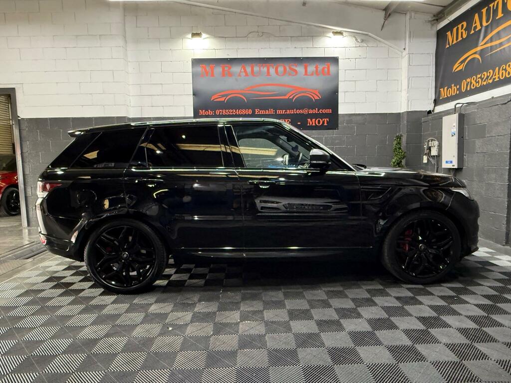 Land Rover Range Rover Sport Autobiography Dynamic AJ66GJO Black #4