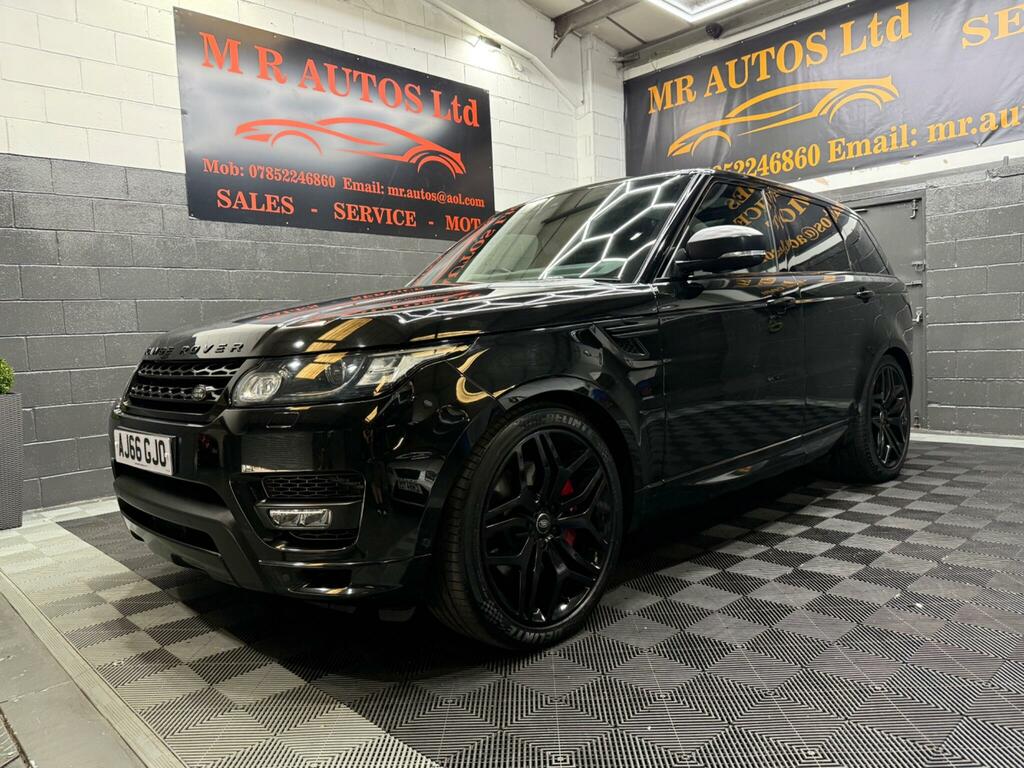Land Rover Range Rover Sport Autobiography Dynamic AJ66GJO Black #6