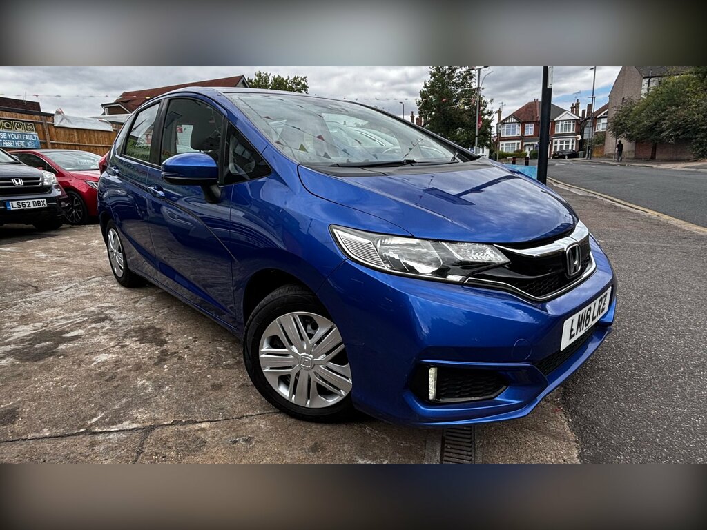 Honda Jazz 1.3 I-vtec S Hatchback Cvt Euro 6 Ss LM18LRZ Blue #3
