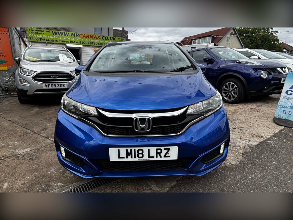 Honda Jazz 1.3 I-vtec S Hatchback Cvt Euro 6 Ss LM18LRZ Blue #2