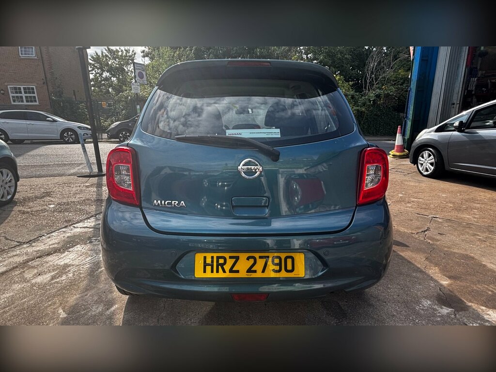 Nissan Micra 1.2 Acenta Hatchback Cvt Euro 5 80 Ps HRZ2790 Blue #5