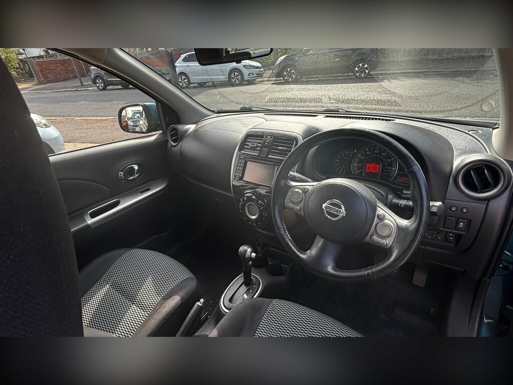 Nissan Micra 1.2 Acenta Hatchback Cvt Euro 5 80 Ps HRZ2790 Blue #6