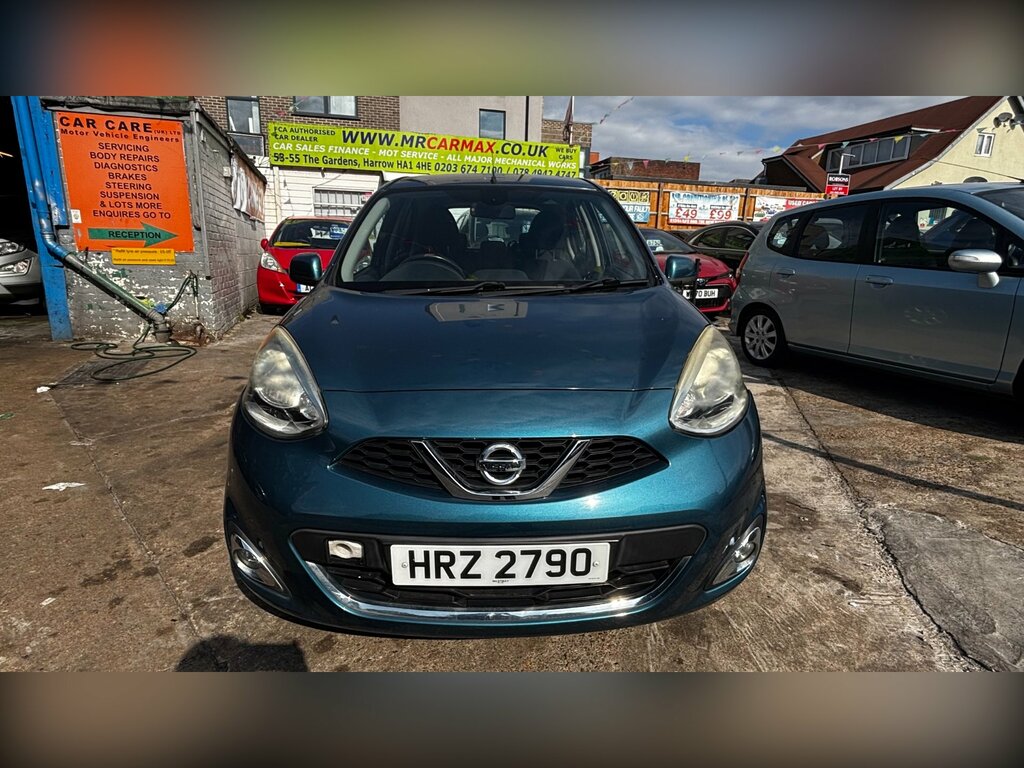 Nissan Micra 1.2 Acenta Hatchback Cvt Euro 5 80 Ps Blue