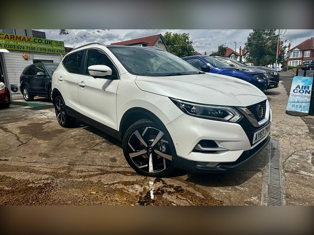 Nissan Qashqai 1.3 Dig-t Tekna Suv Dct Euro 6 S White #3