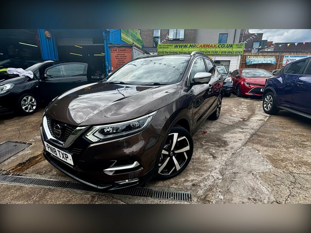 Nissan Qashqai 1.2 Dig-t Tekna Suv Xtron Euro 6 Ss Brown