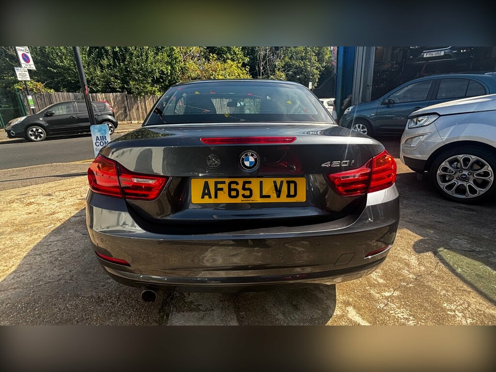 BMW 4 Series 2.0 420I Se Convertible Euro 6 S Grey #6