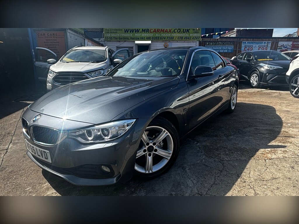 BMW 4 Series 2.0 420I Se Convertible Euro 6 S Grey