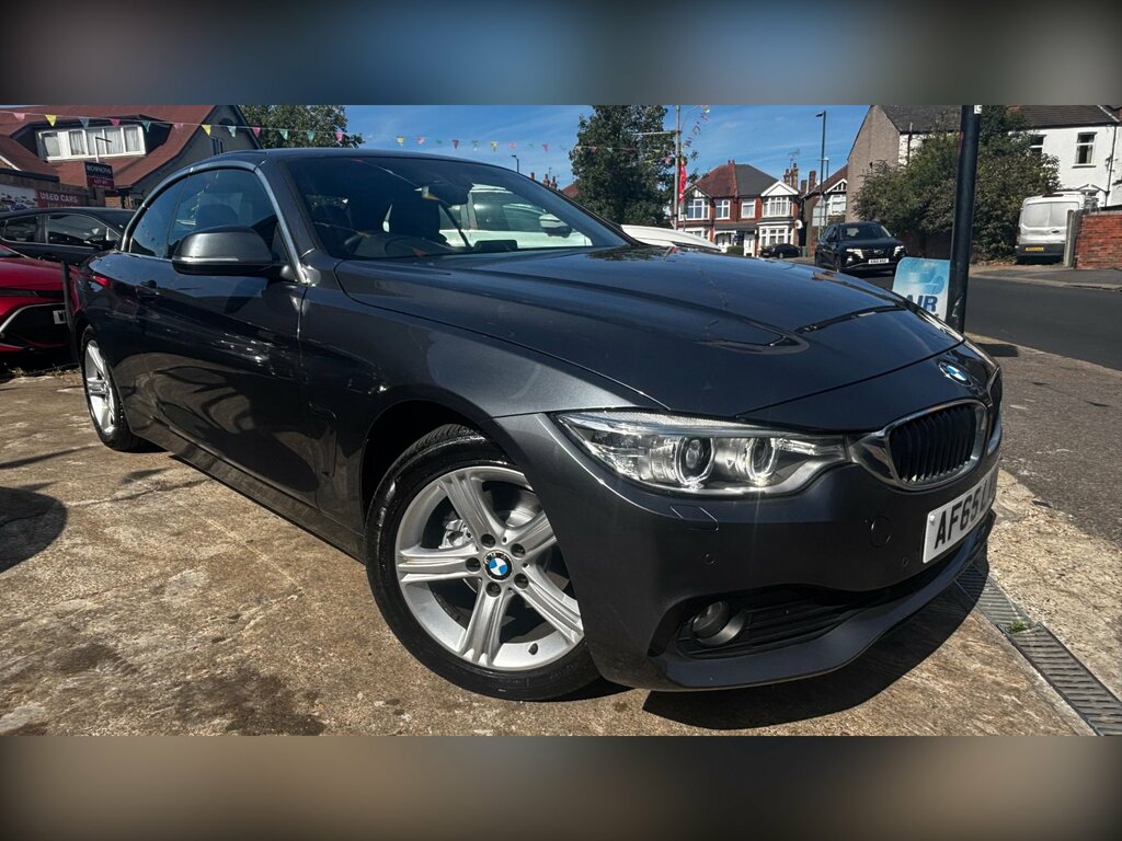 BMW 4 Series 2.0 420I Se Convertible Euro 6 S Grey #3