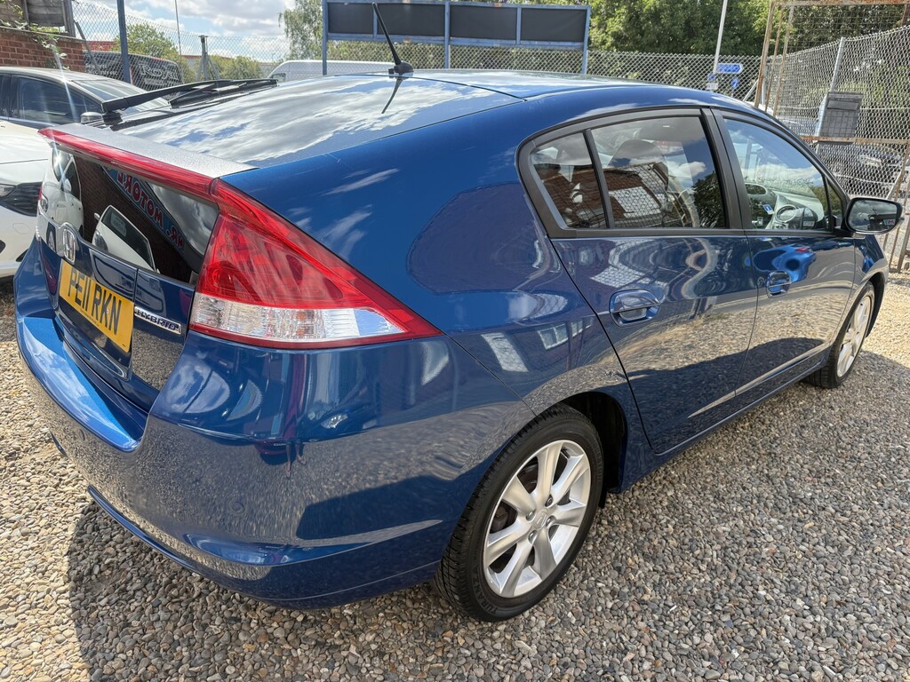 Honda Insight 1.3 H Ima Ex 2011 Blue #4