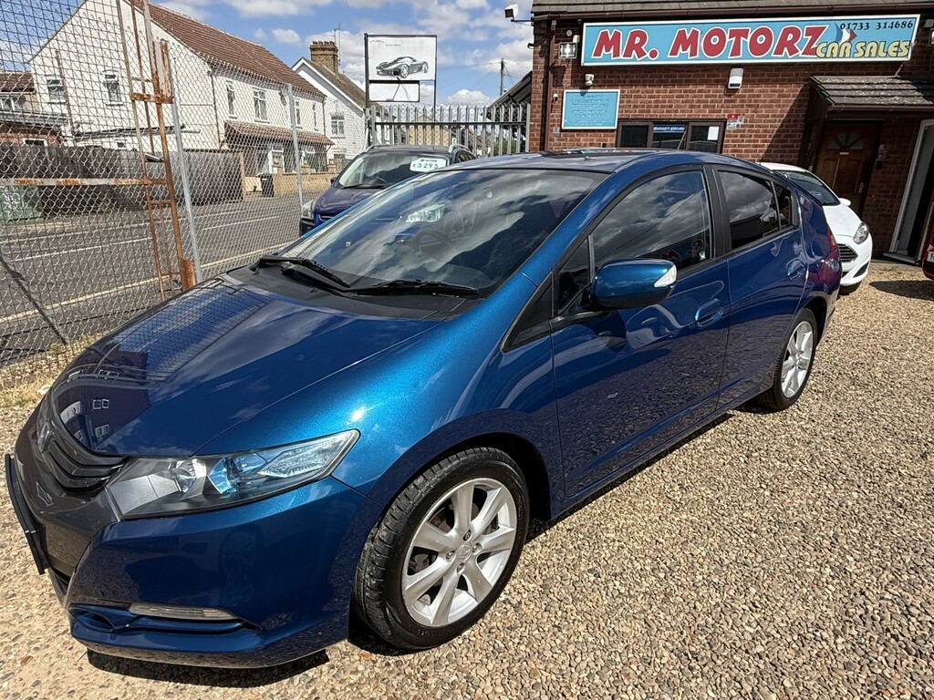 Honda Insight 1.3 H Ima Ex 2011 Blue #6