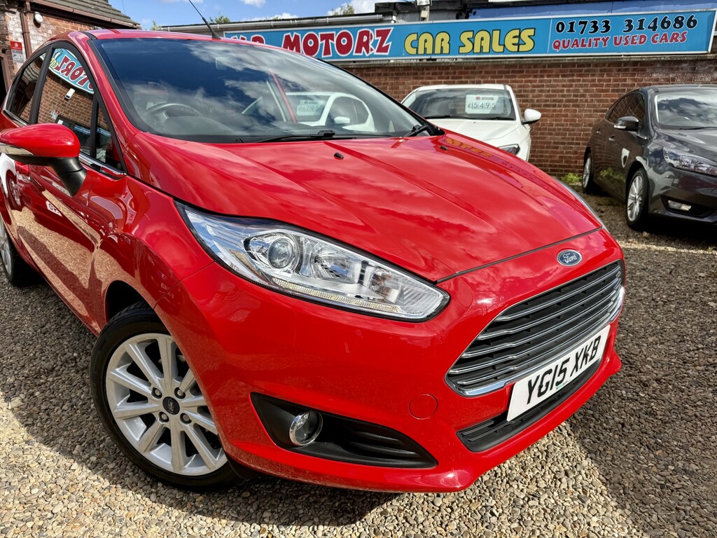Ford Fiesta 1.0 T Ecoboost Titanium 2015 Red #3