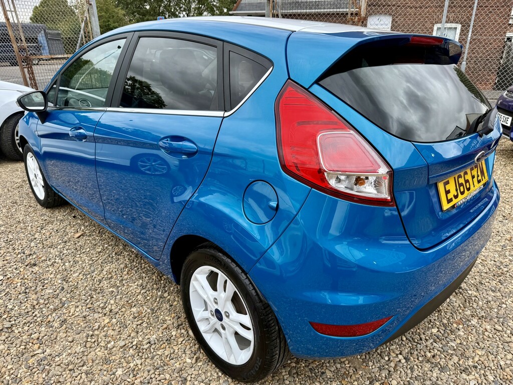 Ford Fiesta 1.3 Zetec Blue Edition 2016 Blue #6
